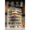 20pcs Fridge Freezer Organizer And Storage Container Mint 12x(350ml) 4x(1.75lt) 2x(1.65lt) 2x(3,5lt)