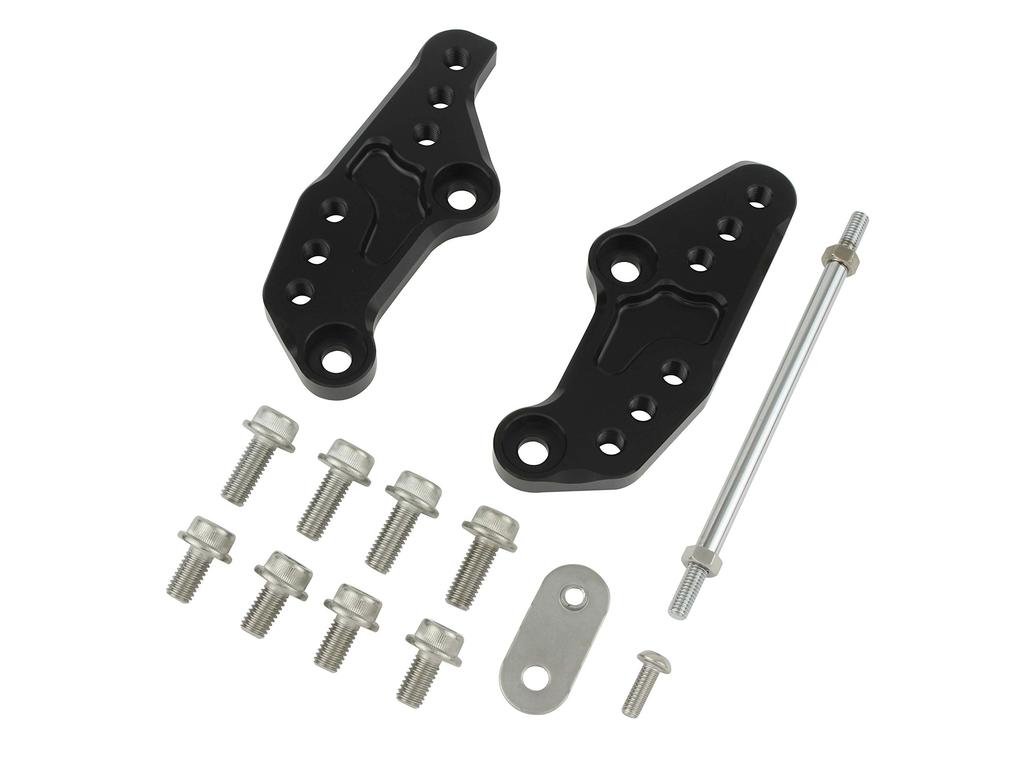 POSH FAITH Motorcycle Accessories Plate Black Step-up YZF-R25/A (2015-2020) 066072-06