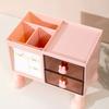 Drawer Pen Holder High-capacity Stationery Organizer Durable Pencil Storage Box  Desk