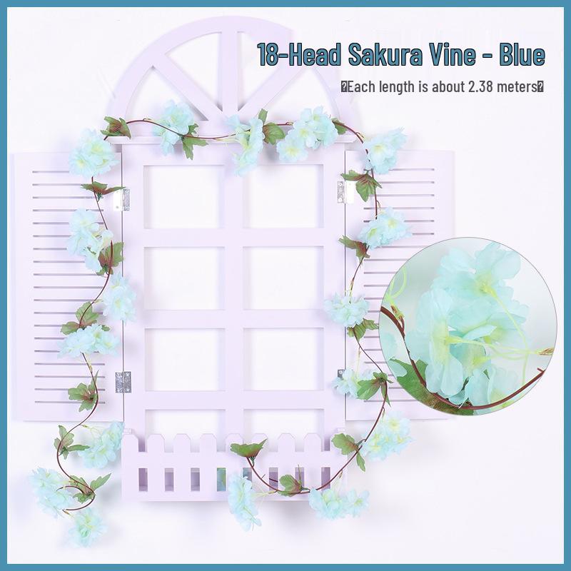 

Silk Cherry Blossom Vine for AC Pipe and Wedding Decor