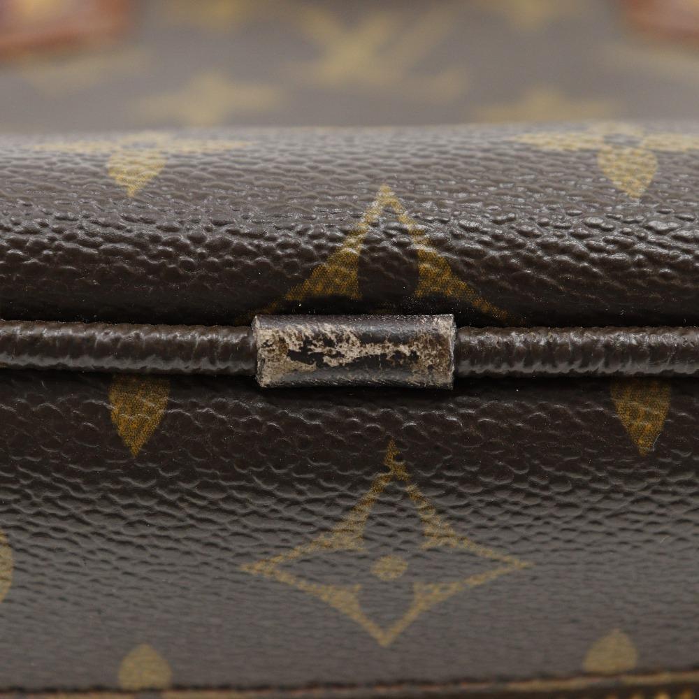 Louis Vuitton Porto Document Vertical Handbag M95529 Monogram Bekia Brown Monogram Canvas Mens Used