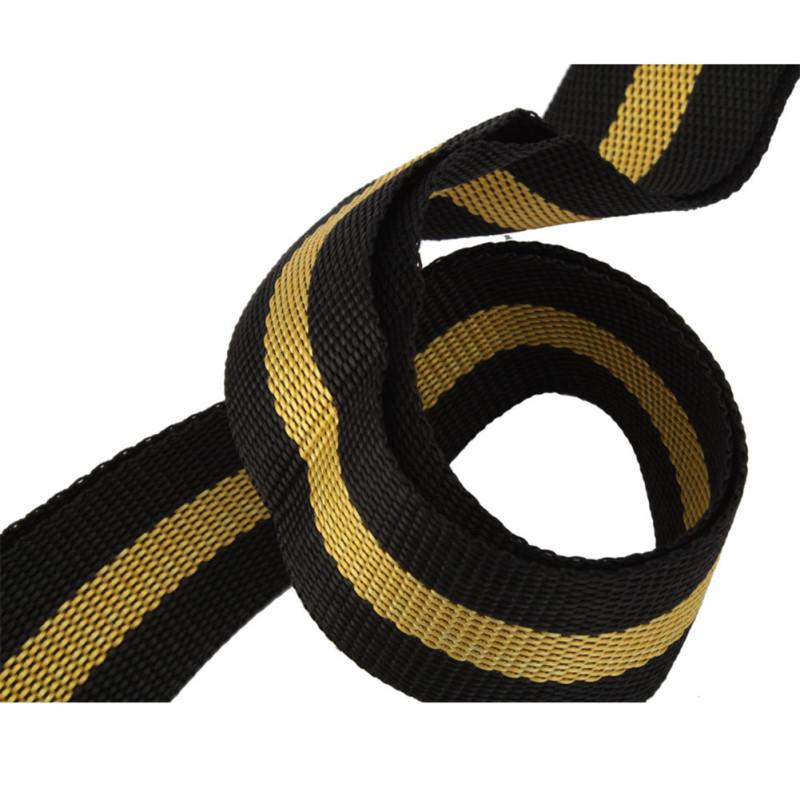 Fashion Stripe Adjustable Guitar Strap Electric Acoustic Bass Guitar Strap Ukulele Belt