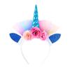 Unicorn princess accessories set, linking crown necklaces, headbands, girls' princess dress accessories, cross-border foreign trade