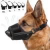 Dog Muzzle Puppy and Large Dog Anti Barking Adjustable Anti-biting Mesh Breathable Soft Pet Mouth Muzzles Straps Doggie Supplies