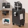 Durable 20-inch Silent Trolley Suitcase for Women and Men