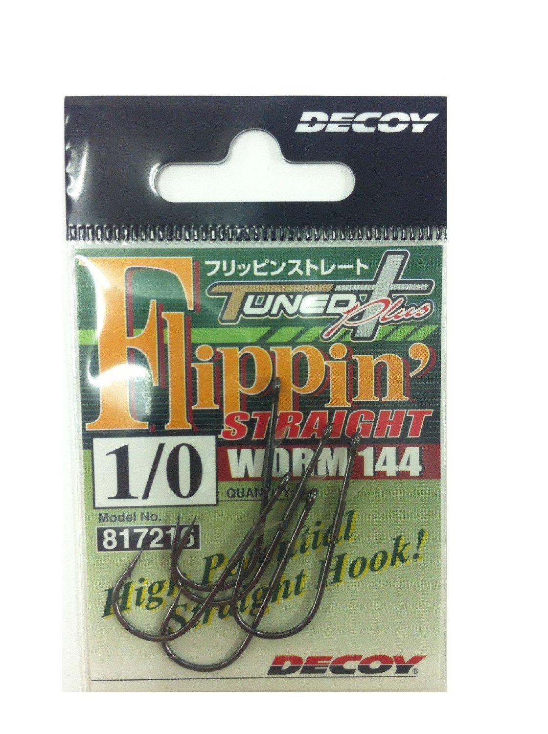 KATSUICHI Decoy Worm 144 Flippin Straight 1/0 WORM144