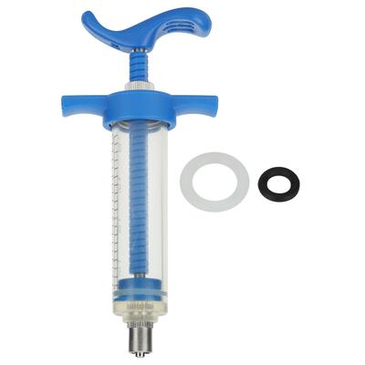 Plastic Steel Syringe Animal Injector Syringe Accessories Animal Nursing Equipment20ML Plastic