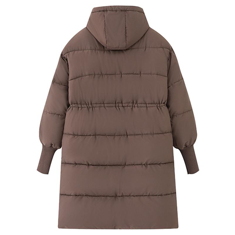 Fashion Winter Long Parkas for Women Plus Size Overcoats Hooded Elegant Loose Thick Warm New In Coats Lady Jackets