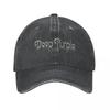 Deep Purple Smoke On The Water Unisex Women Baseball Cap Hip Hop Musical Group Distressed Cotton Hat Vintage Outdoor Snapback