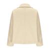 Women's Fashion Solid Color Collar Long Sleeve Pocket Button Jacket