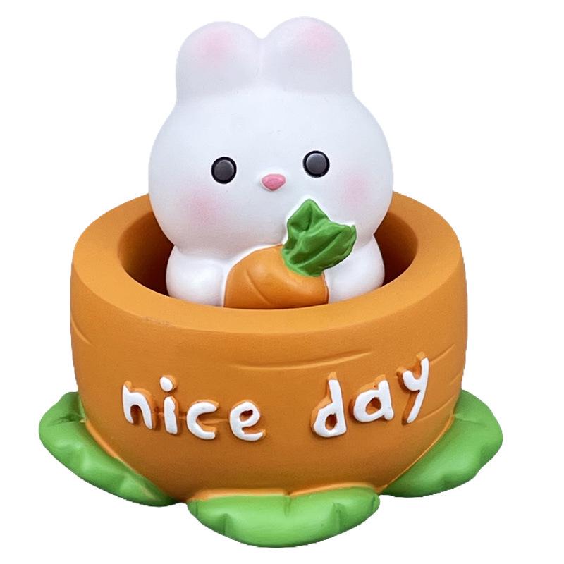 Cute Pet Bounce Ornament: Stress-Relief Desk Decor & Birthday Gift
