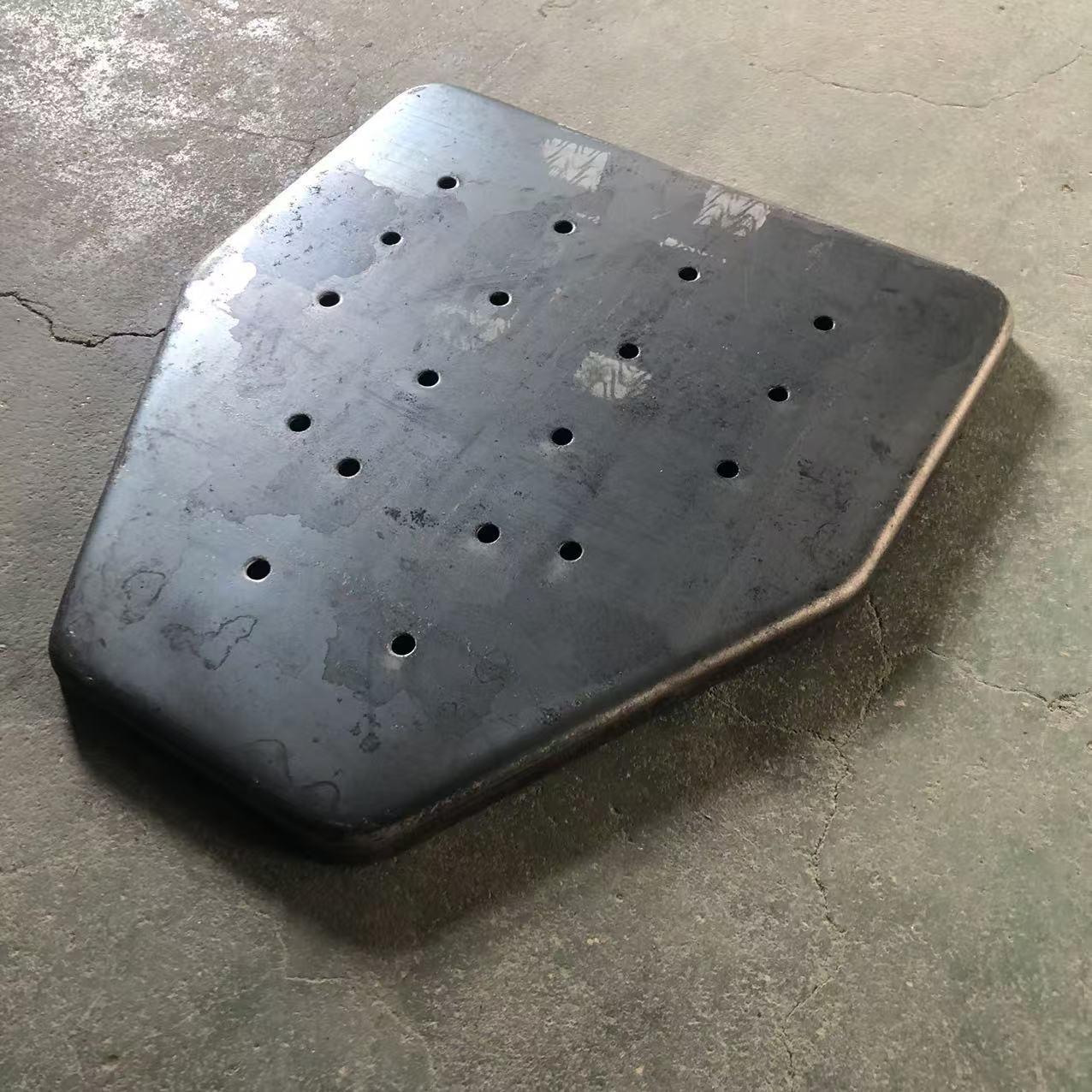 Thickened Perforated Backrest for Outdoor Fitness Equipment - Aerobic Tension Support Accessories