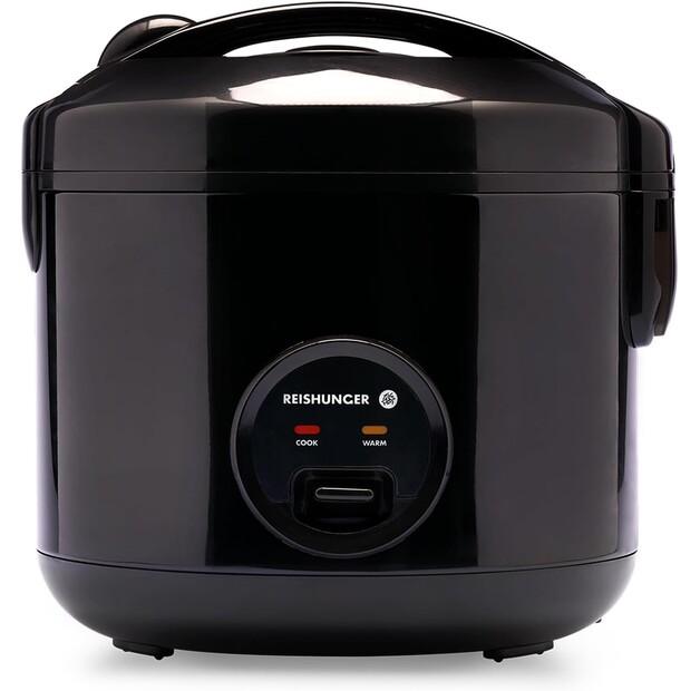 Reishunger Basis Rice Cooker with Ceramic Coating, Black (533-RK-Black-KER)