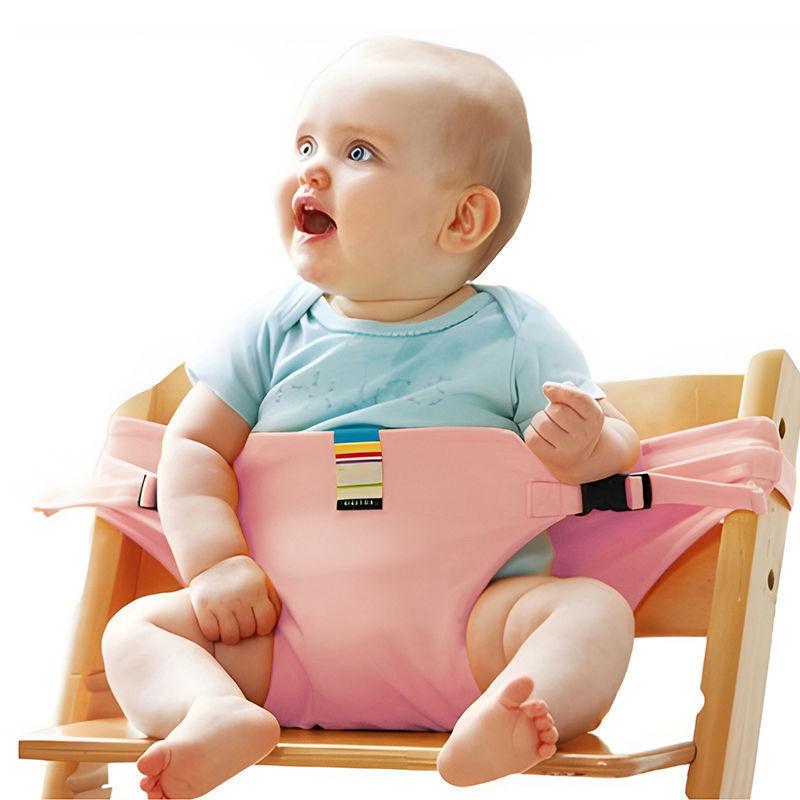 

1pc, Foldable Child Seat Harness, Portable Baby Meal Strap with Safety Fixed Belt, Adjustable Toddler Belt for Baby Dining Chair