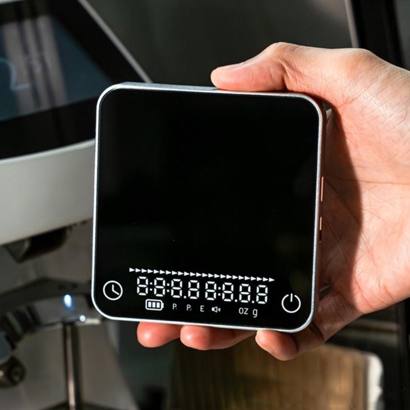 

Portable Digital Coffee Scale Kitchen Coffee Scale Aluminum Alloy Coffee Measuring Scale for Kitchen and Espresso Making China Mainland