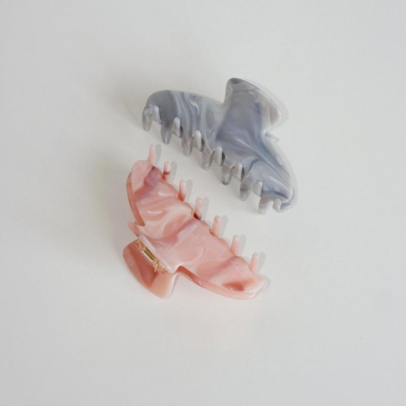 Imitation Acetate Jelly Color Hair Clip Women's High-end Hair Shark Clip Temperament Hair Accessories
