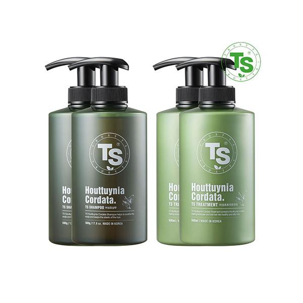 TS Eoseongcho Shampoo 500g x 2 + Treatment 500ml x 2