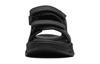 Li Ning YOUNG KOKO Comfortable Slip Resistant Abrasion Resistant Children's Sandals Black Teenagers YKUU022-1
