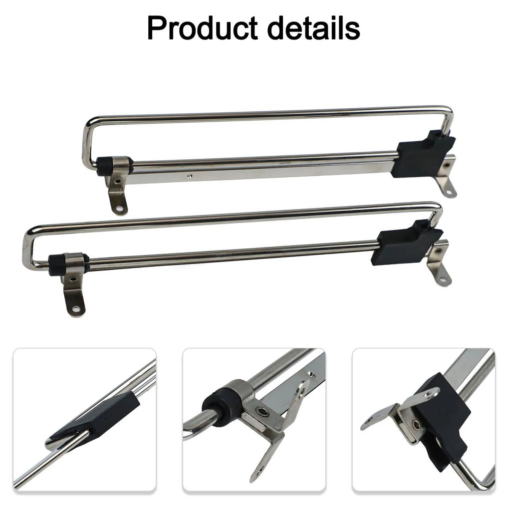 2Pcs Telescopic Clothes Rods Retractable Pull-Out Hanger For Clothes Retractable Top Mount Wardrobe Rail Coat Racks Closet Rod