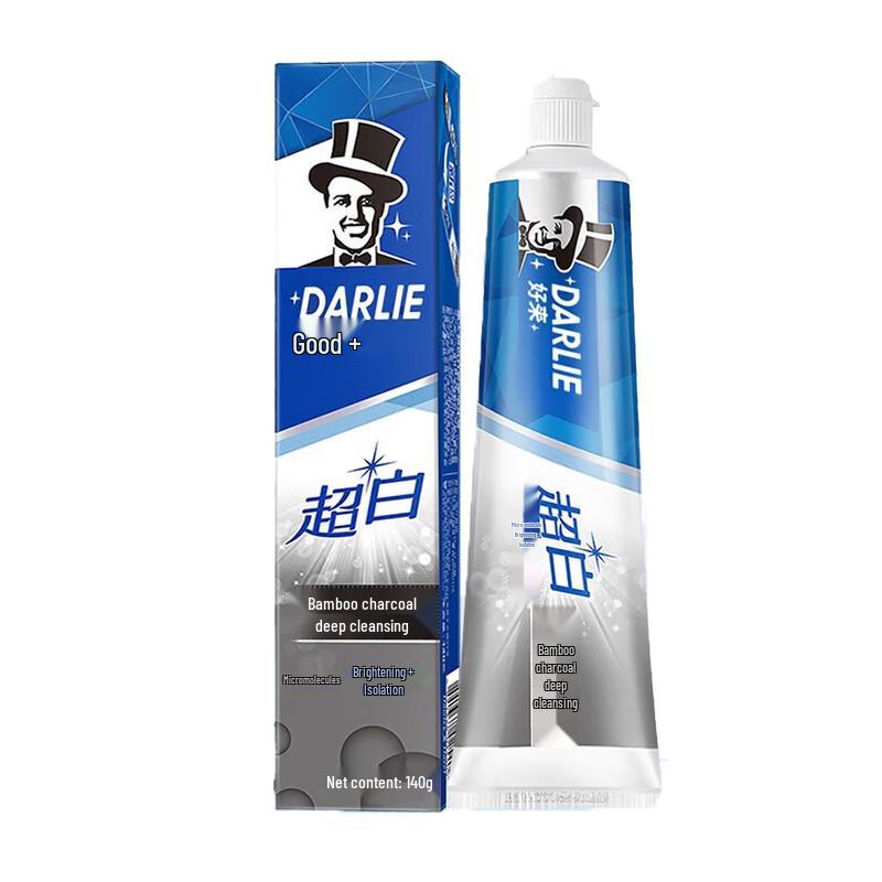 Darlie Super White Bamboo Charcoal Deep Clean Toothpaste