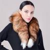 Furry Faux Furs Tail Scarf for Girl Women Winter Neck Warmer Evening Party Scarf Neck Wrap Warm Scarf Dating Collar Scarf