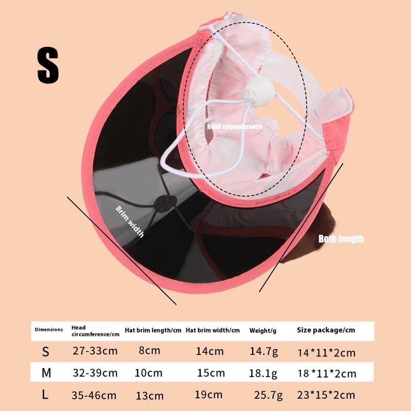 Dog Sun Hat Kitten Sports Caps Pet Sun Protection Caps Adjustable Travel Sport Hat Visor Sunbonnet Outfit For Small Puppy