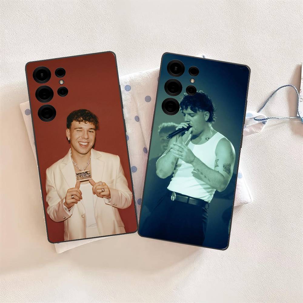 1PC Popular Singer Q-Quevedo Phone Case For Samsung S 24 Fe 25 Ultra Plus 20 Lite 21 30 22 23 24 22 Ultra 5G Fundas