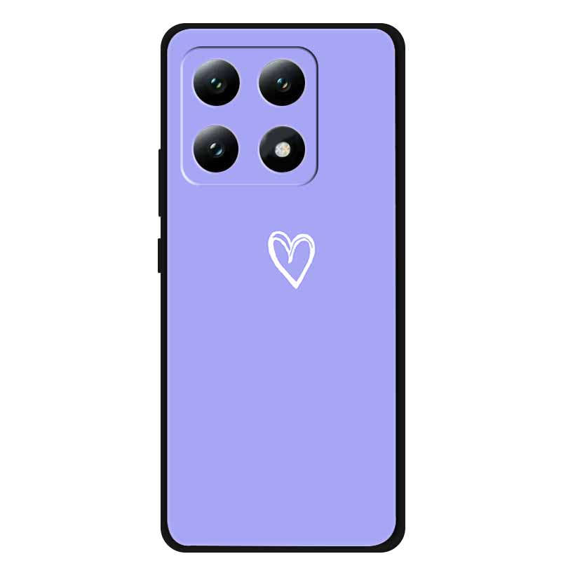 Handyhülle Für Xiaomi 15T Pro 5G Rückseite Hüllen Schwarzes Silikon Weiches Coque Für Xiaomi 15T 5G Hülle 15 T Pro 6,83" Fundas Schale