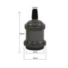 Pendant Lights Vintage Aluminum Edison Bulb Base Retro Industrial Pendant Fittings Lampholders Light Socket E27 Lamp Holder