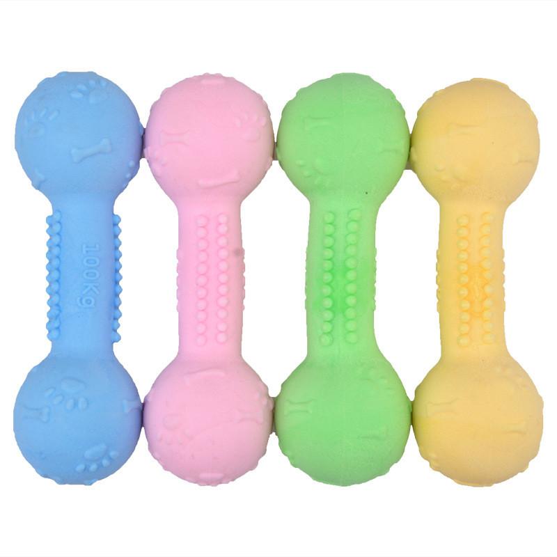 

Скрежет зубами Штанга Игрушка для собаки Резиновая игрушка Тренажер Чистка зубов Не дает питомцам скучать