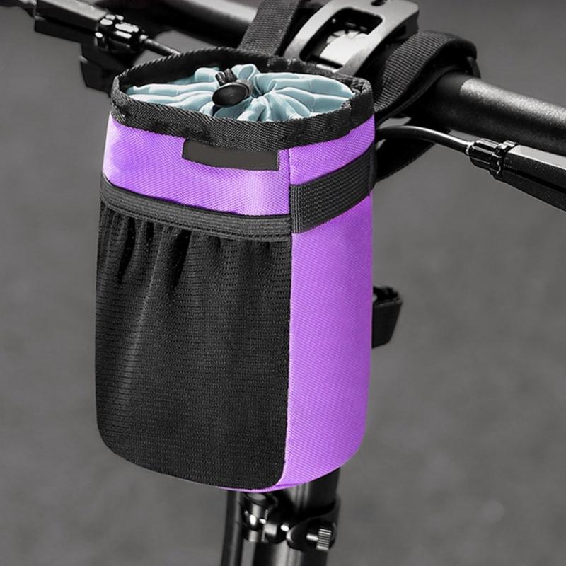 Mångsidiga cykelhållare för muggar, kompakta hållare för vattenflaskor, påsar för enkel åtkomst till drycker under cykling