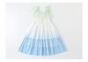 Girls' Fashionable Ombre Dress: Summer Princess Dress for Kids