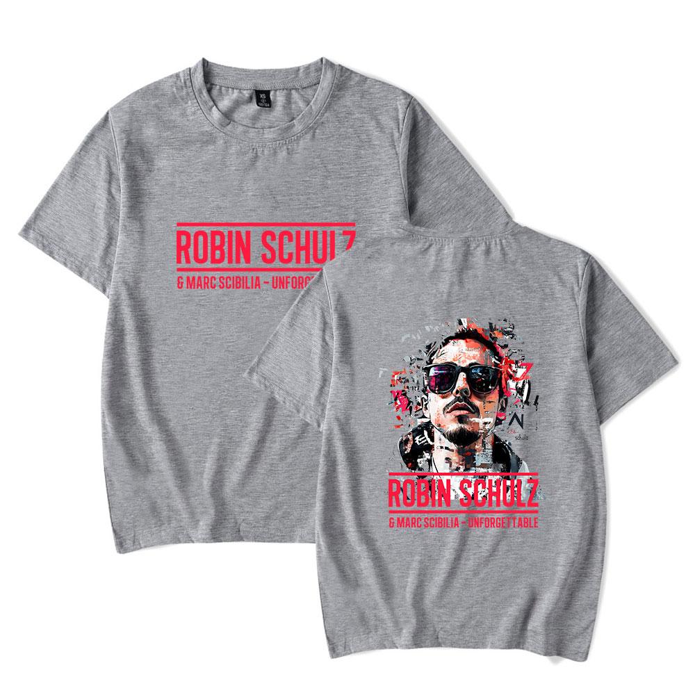 Women Men T-shirts Robin Schulz Print Tshirt Summer Casual Woman Man Clothing Fashion T Shirts