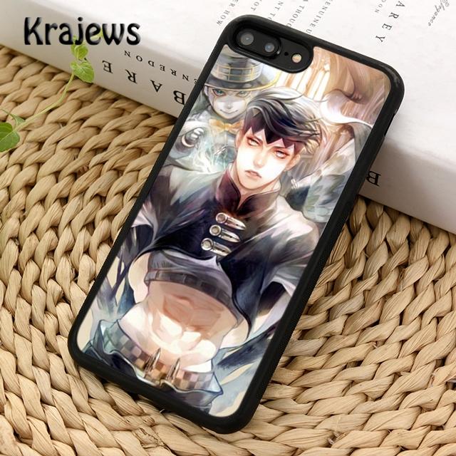 Krajews Rohan JoJo's Bizarre Adventure Soft Phone Case For iPhone 14 5 6s 7 8 Plus X XR XS 11 12 13 Pro Max Samsung S21 S22ultra