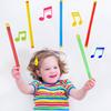 Sound Tube Noise Maker Colorful Party Noise Sticks 16cm Stress Relief Squeeze Toys for Christmas Birthday Wedding Sports Events Gift Favors