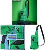Minecraft Backpack Canvas Cartoon Creeper Wolf Casual Shoulder Bag For Daily Use