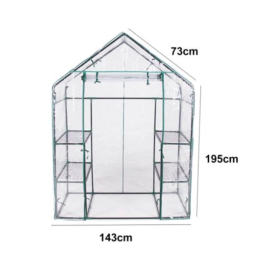 Greenhouse Plastic Foldable Clear Cover Flower Bonsai Plant Protective Grow Tent