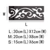 Self Adhesive Mirror Waist Line 3D Design 3D Mirror Wall Stickers  Room Decor