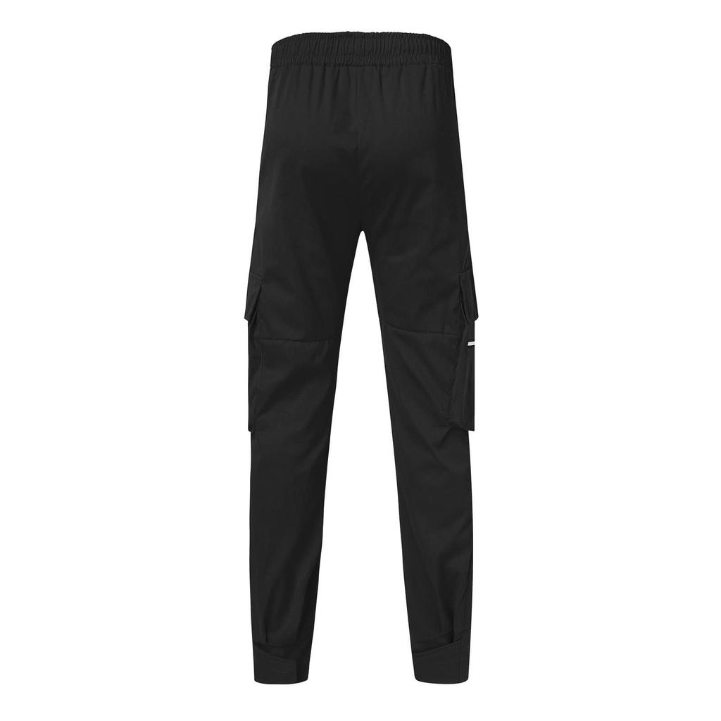 Men's Multi-Pocket Cargo Jogger Pants, Casual Athletic Trousers