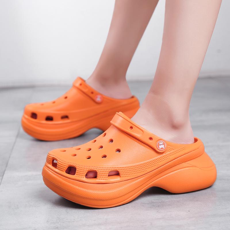 Sandalias de plataforma para mujer Tendencia Verano Casual Zapatos de  jardín Sandalias Zuecos para mujer Aumentan Croks al aire libre Zapatillas  de playa Pinzas comprar a buen precio — entrega gratuita, reseñas