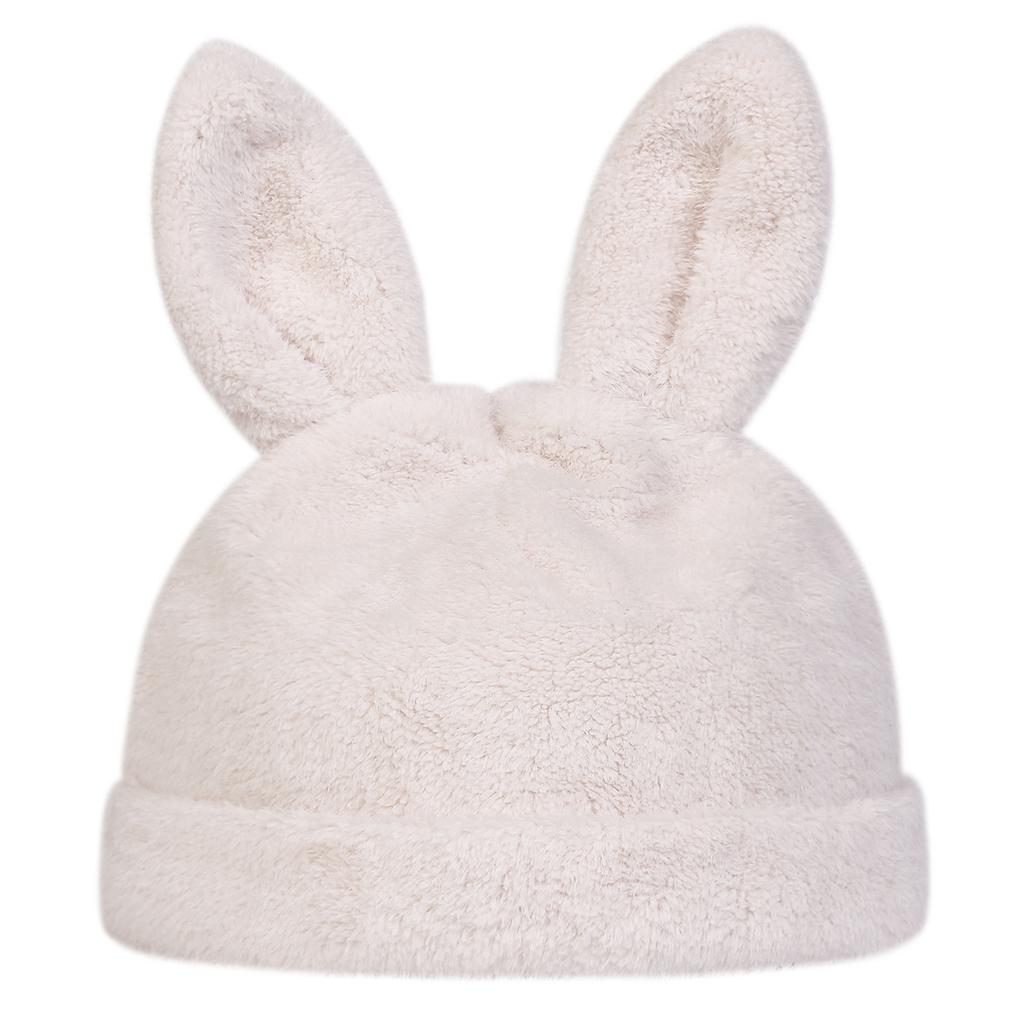 Damen Kaninchenhaar Kaninchenohren Strickmütze Paar Niedlich Winter Wärme Mütze Outdoor Freizeit Kalte Hüte Winddichte Mützen Beanie Mütze
