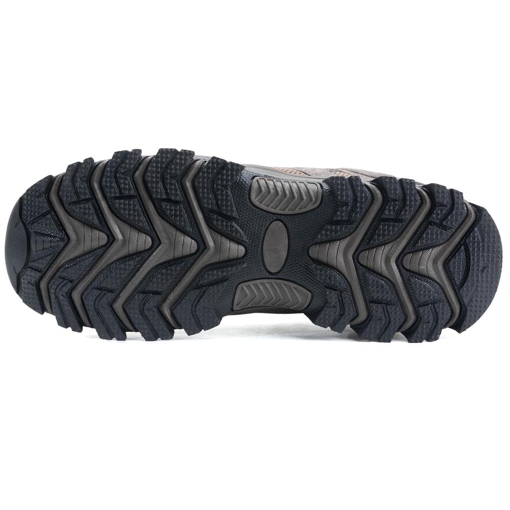 Men's Large Size Thick Sole Mesh Hiking & Trekking Shoes - Outdoor Casual Footwear