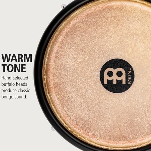 MEINL Percussion Bongo Journey Series Buffalo Head Red HB50R