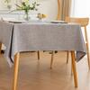 Anti Static Electricity Cotton Linen Tablecloth Waterproof Table Decor Cloth  Table Decorations