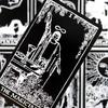 Black and White Rider Tarot Deck 78 Pcs Tarot Cards for Beginners Rider-waite Tarot System Pocket Size