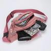 1Pc Large Capacity Waterproof Work Sports Mobile Phone Fanny Pack Women's Running Fashion Versatile Satchel Wallet Tide
