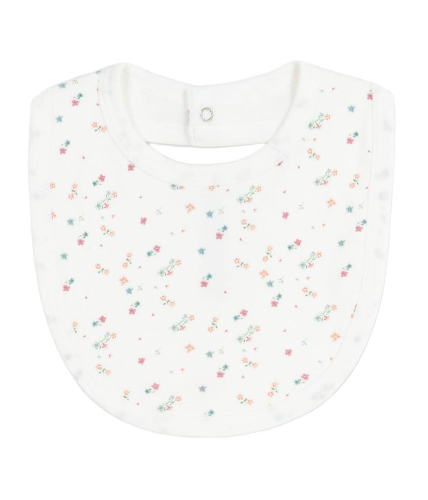 Petit Bateau Circle Bib One Size A0ED2, Off-White/Multicolor,