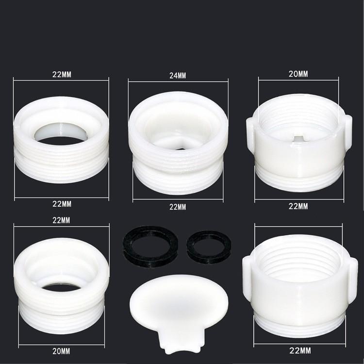 

Адаптер для крана ABS Соединитель для крана Переходные муфты Ремонт Переходник для крана Аэратор для ванной комнаты кухни Аксессуары для очистителя воды белый