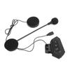 Motorcycle Helmet Bluetooth Headsets with Mic Wireless Call Noise Reduction StereoBT12