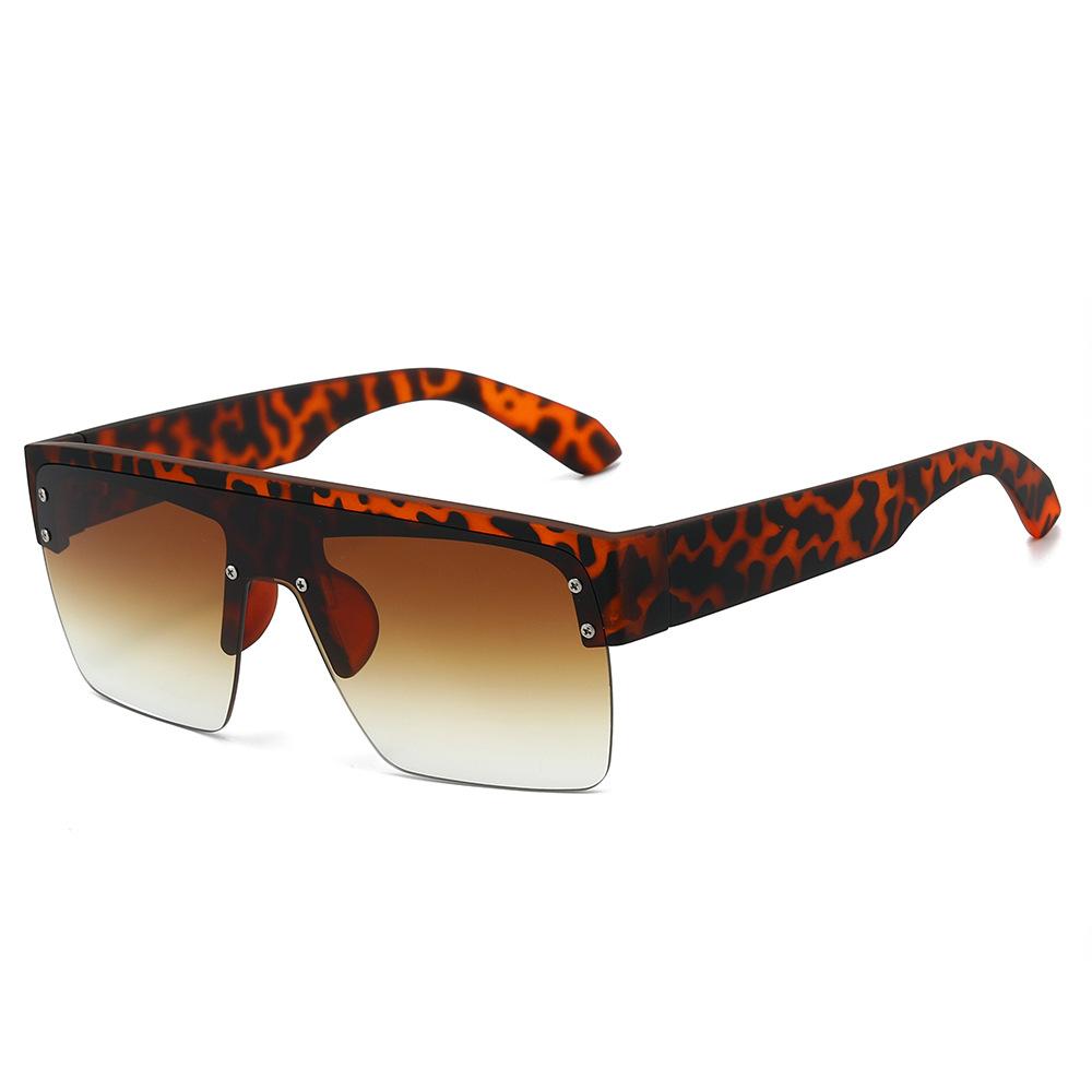 Large Sunglasses Unisex Women Men Anti Wind Driving Cycling Glasses One Pieces Reflective Half Frame Sun Screen Shades UV400